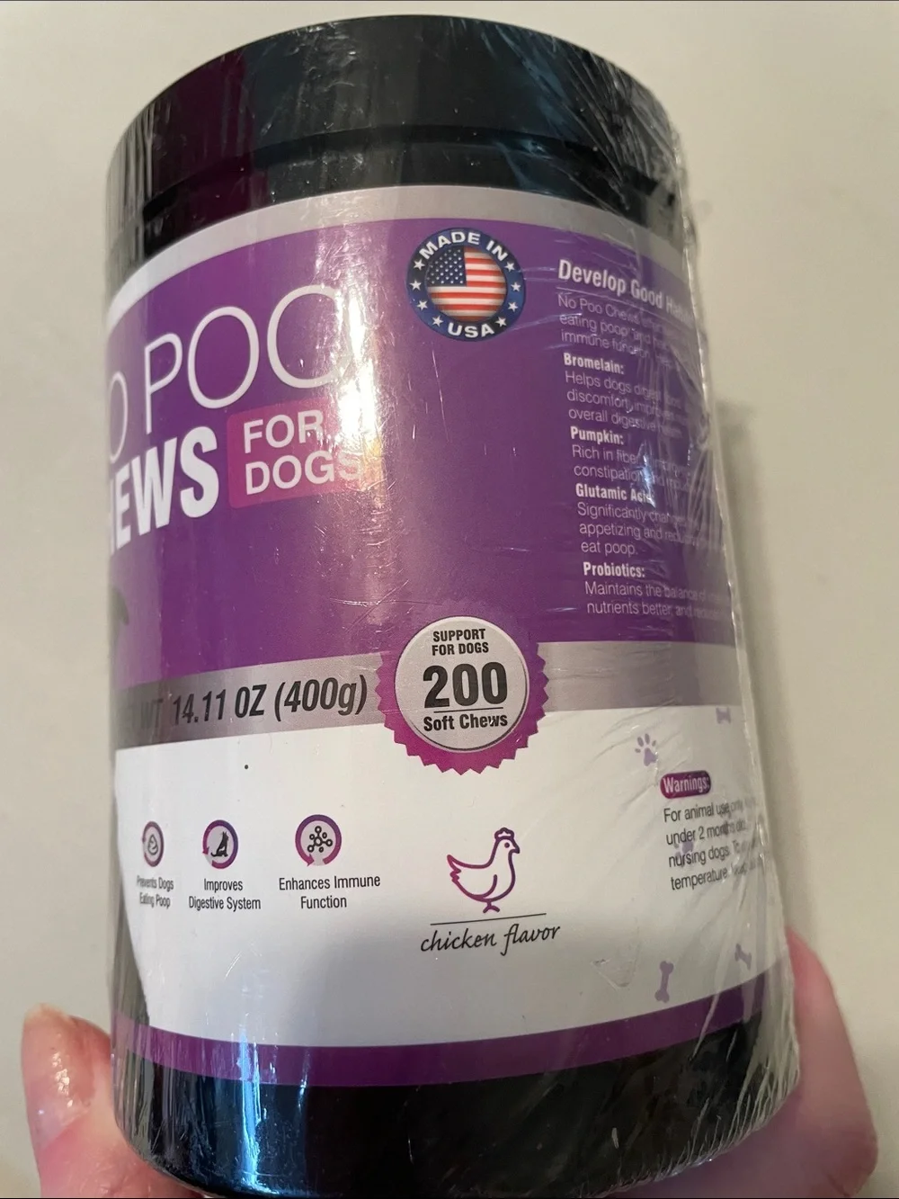 No Poo Chews for Dogs - Purple - (No Brand)